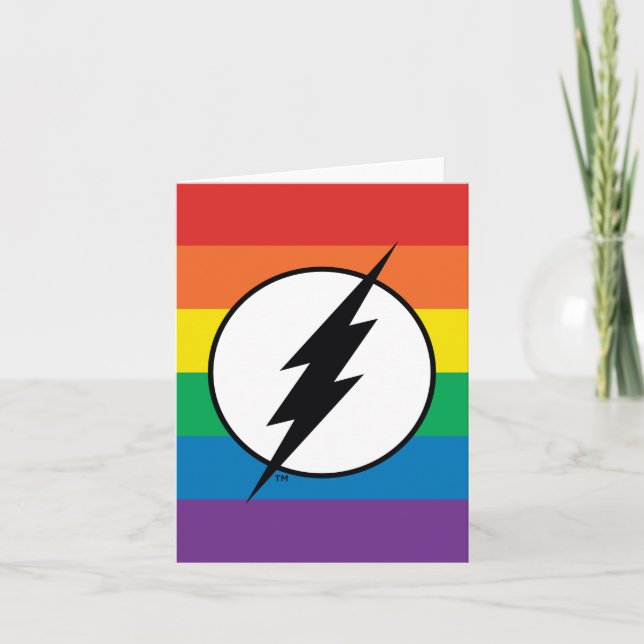 Das Flash-Rainbow-Logo (Vorderseite)