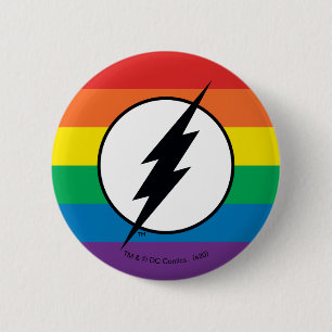 Das Flash-Rainbow-Logo Button