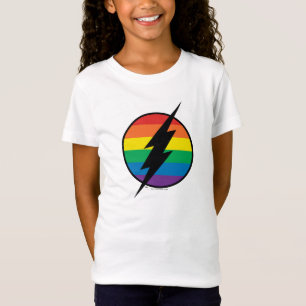 Das Flash Rainbow-Logo T-Shirt