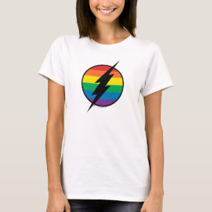 Das Flash Rainbow-Logo T-Shirt