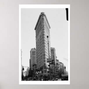 Das Flatiron-Gebäude (Foto) Poster