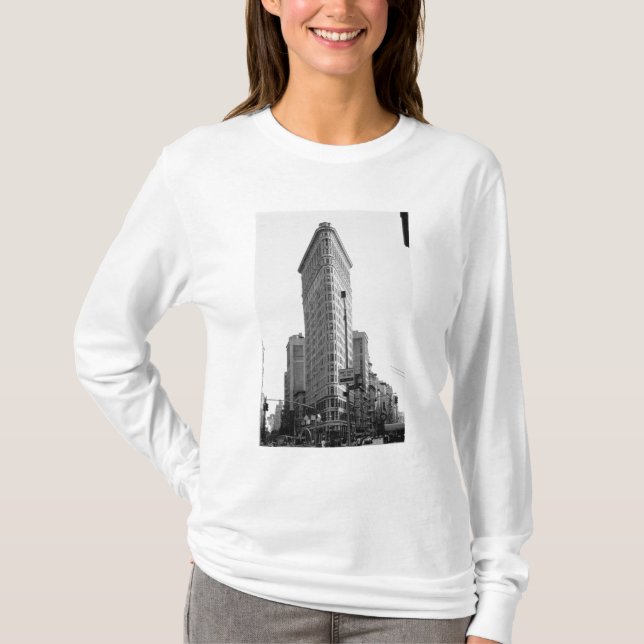Das Flatiron Gebäude (Foto) T-Shirt (Vorderseite)