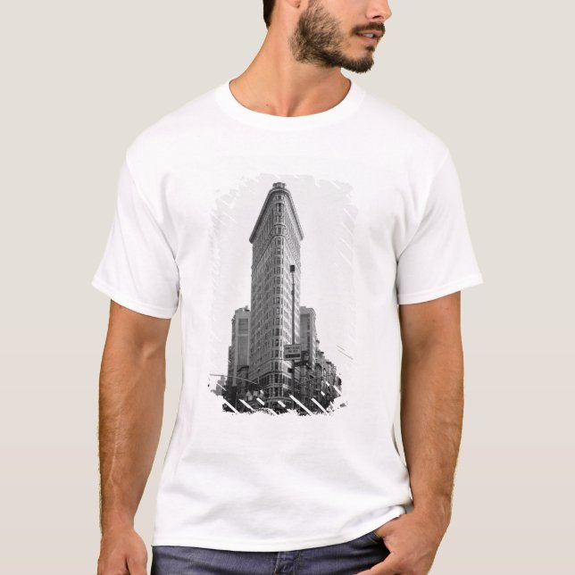 Das Flatiron Gebäude (Foto) T-Shirt (Vorderseite)