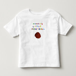 Das Fleischklöschen-niedlicher Kleinkind-T - Shir Kleinkind T-shirt