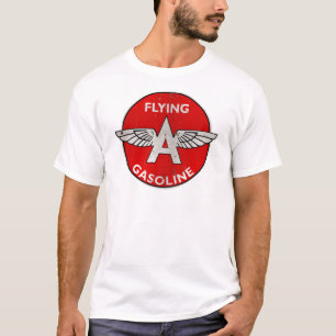 Das Fliegen eines Benzins verrostete Version T-Shirt