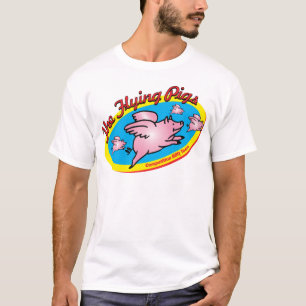 Das Fliegen-Schwein-Wettbewerb GRILLEN Team T-Shirt