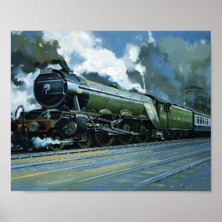 Das fliegende Scotsman-Poster Poster