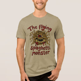 Das fliegende Spaghetti-Monster Tri-Blend Shirt