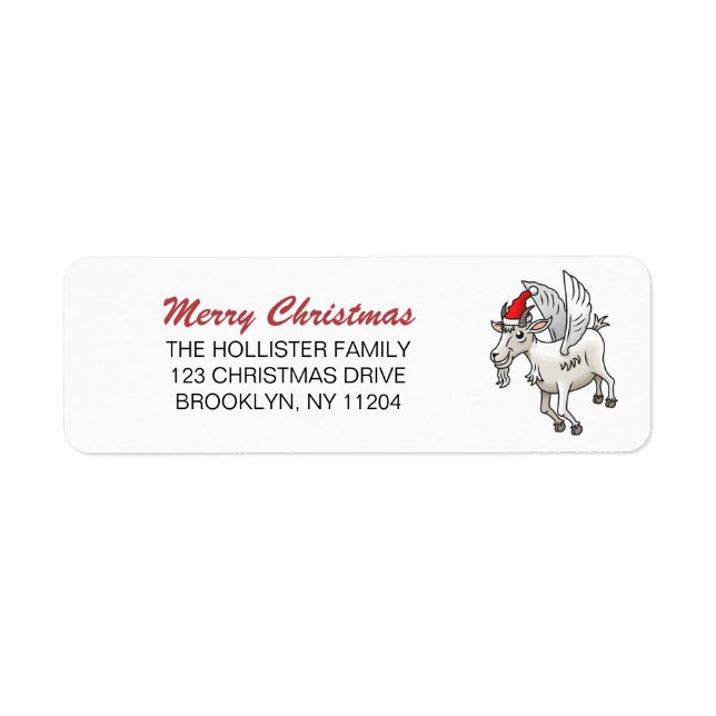Das Fliegende Weihnachtsziege (Vorne)