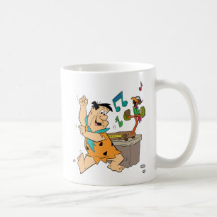 Das Flintstones Fred Flintstone-Tanzen Kaffeetasse