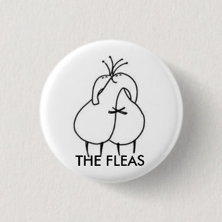 Das Floh-Knopf-Abzeichen Button
