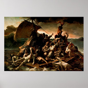 Das Floß der Medusa von Theodore Gericault Poster