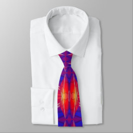 Das Flügeln von Neon Layered Abstract Design Krawatte