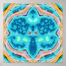 Das Flukish One (12" x 12") Art Print Poster