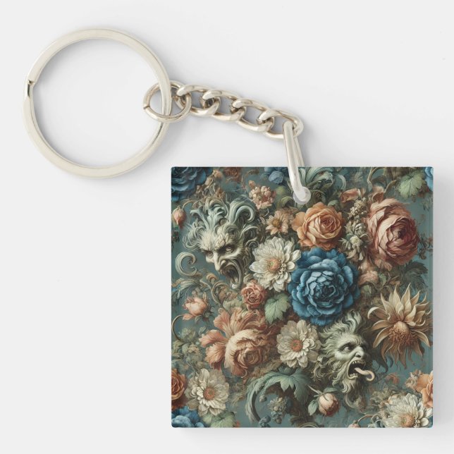 Das Flüstern, das das Messer scharf macht - Kissen Schlüsselanhänger (Vorderseite)