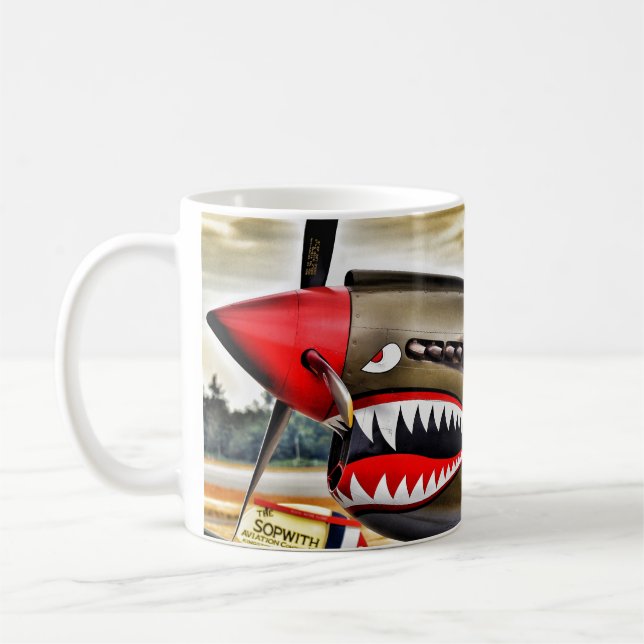 Das Flying Tigers Kaffeetasse (Links)