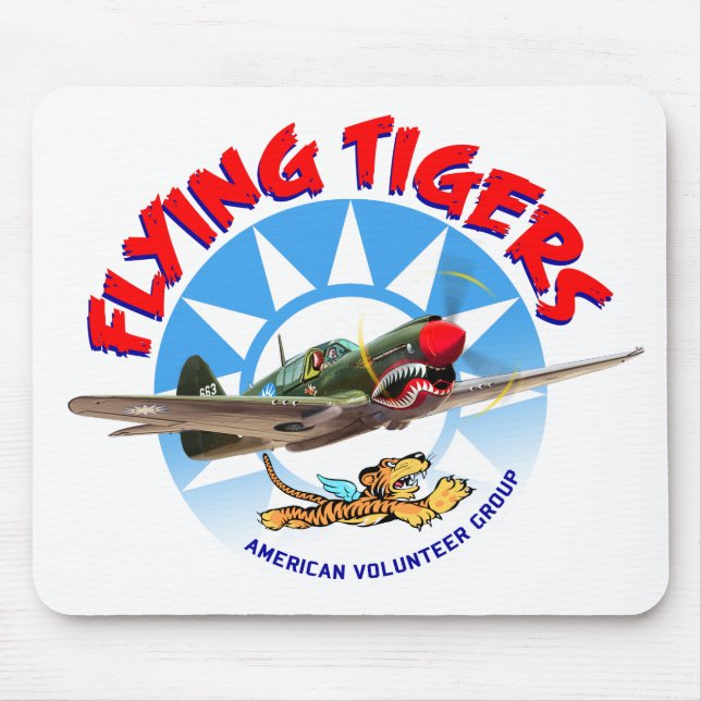 Das Flying Tigers Mousepad (Vorne)