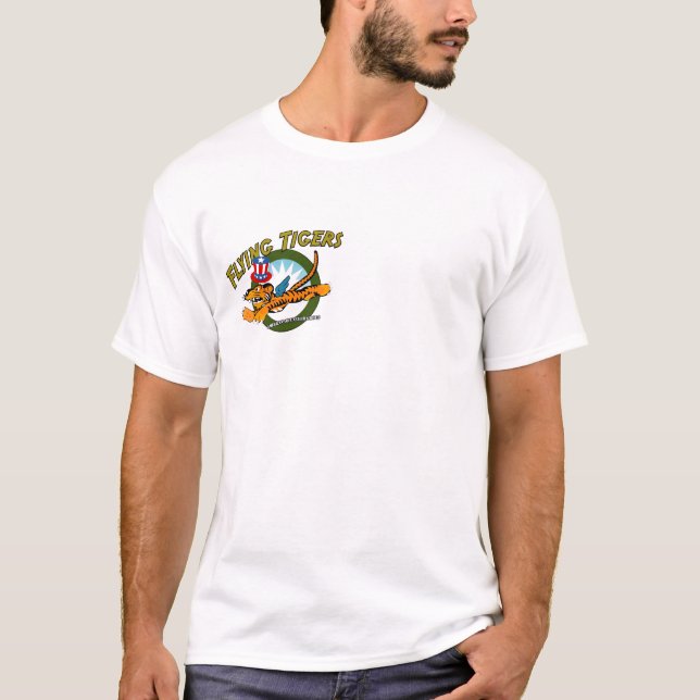 Das Flying Tigers p-40 Warhawk T-Shirt (Vorderseite)