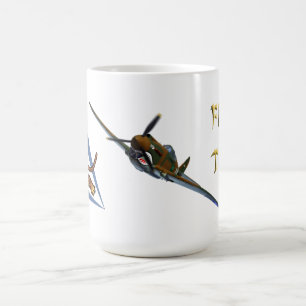 Das Flying Tigers P-40B Warhawk Kaffee-Tasse Tasse