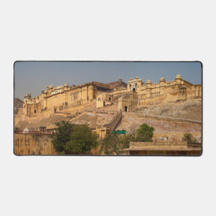 Das Fort Amber bei Jaipur in Indien Schreibtischunterlage