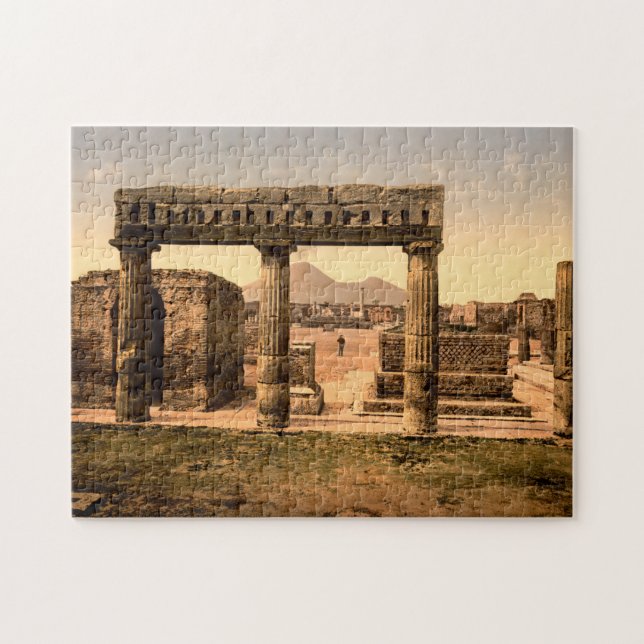 Das Forum Pompeii Italien Puzzle (Horizontal)