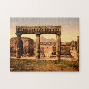 Das Forum Pompeji Italien Puzzle