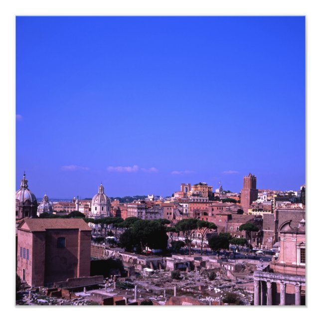 Das Forum Rom Fotodruck (Vorne)