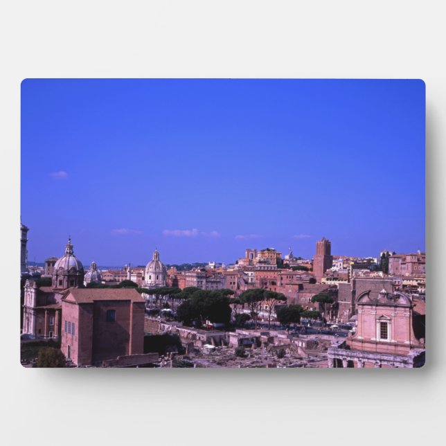 Das Forum Rom Fotoplatte (Vorderseite)