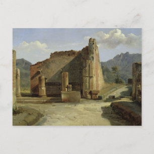 Das Forum von Pompeji Postkarte