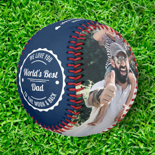 Das Foto der Welt zum Vater von Kindern Baseball