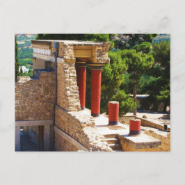 Das Foto des Minoischen Palastes von Knossos Postkarte
