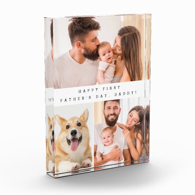 Das Foto des vertikalen Ersten Vaters (Links)