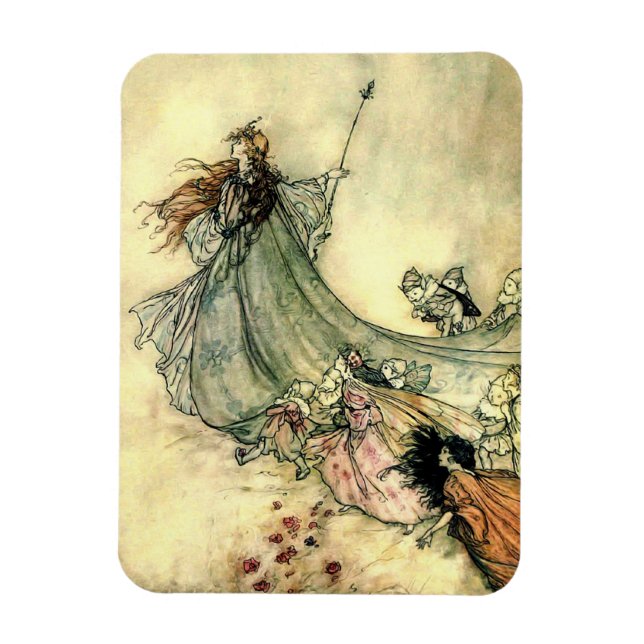 Das Foto-Magnet "Fairy Queen 3"x4" Magnet (Vertikal)