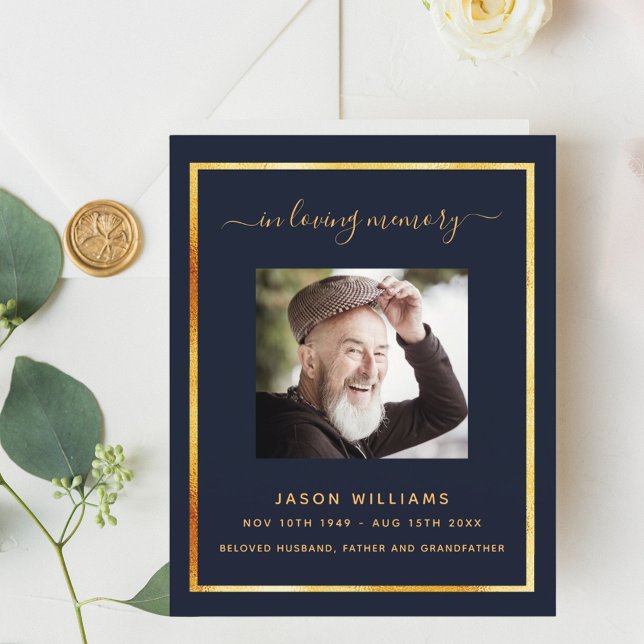 Das Foto von Blue Gold ist ein elegantes Beerdigun (Von Creator hochgeladen)