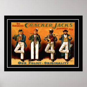 Das Four Jacks Vintage Plakat