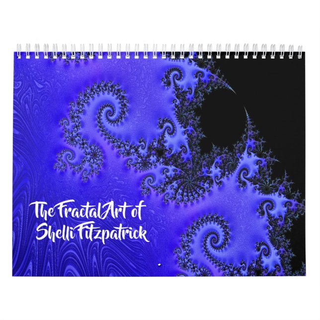 Das Fraktal Art von Shelli Fitzpatrick Vol. Eins Kalender (Titelbild)