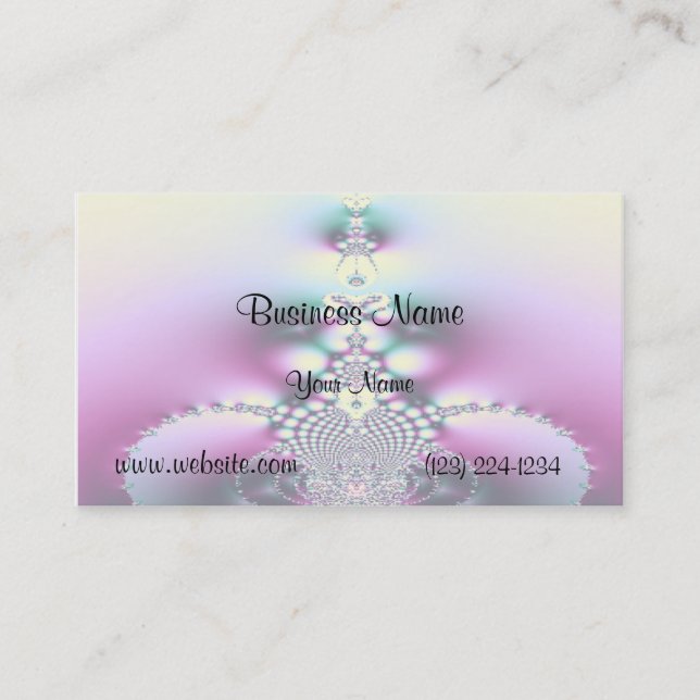 Das Fraktal Pool Visitenkarte (Vorderseite)