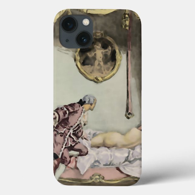 Das französische Bett ~ iPad Plastic 2/3/4 Fall Case-Mate iPhone Hülle (Rückseite)