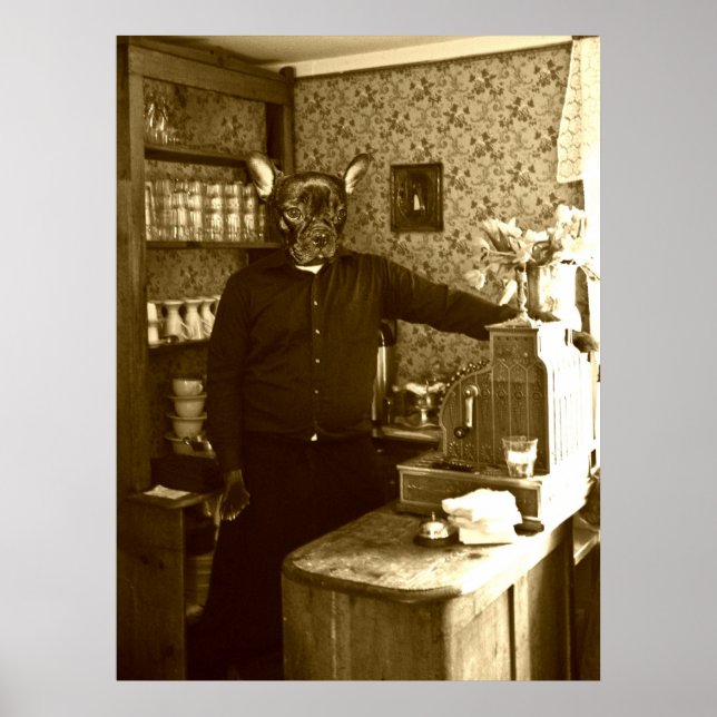 Das französische Poster "Old style" (Vorne)