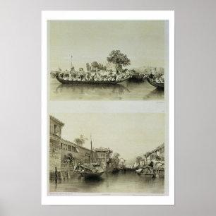 Das französische Unsinnigkeits-und eines Poster