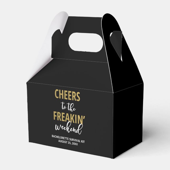 Das Freakin's Weekend Survival Kit Geschenkschachtel (Vorderseite)