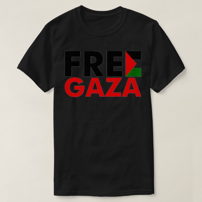 Das freie Gaza-Streifen Palästina - die palästinen T-Shirt (Design vorne)