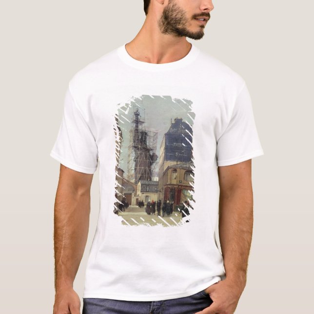 Das Freiheitsstatue, durch Bartholdi T-Shirt (Vorderseite)