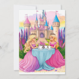 Das freundliche Land der rosa Prinzessin Einladung