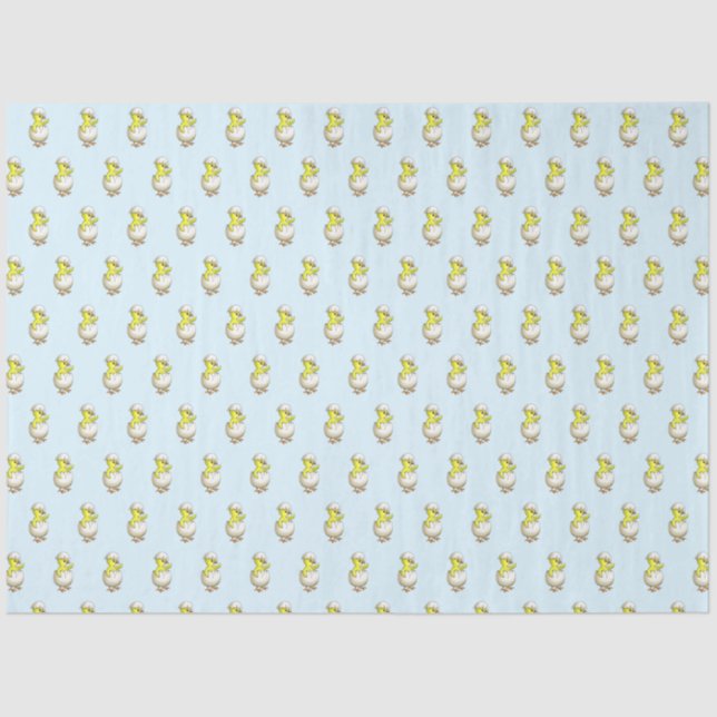 Das frisch gepeitschte Osterkätzchen Seidenpapier (Vorderseite)