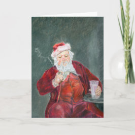 Das fröhliche Pint Feiertagskarte