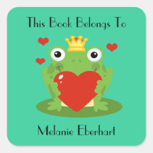 Das Froschprinz-Buchzeichen