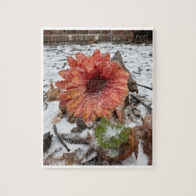 Das Frost-Küssende-Mutter-Chrysantheme-Puzzle Puzzle (Vertikal)