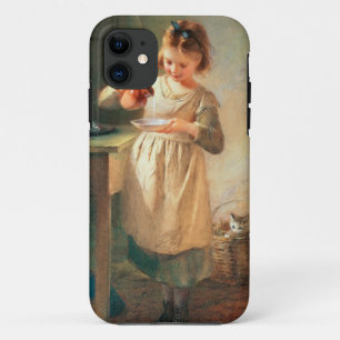 Das Frühstück der Miezekatze Case-Mate iPhone Hülle