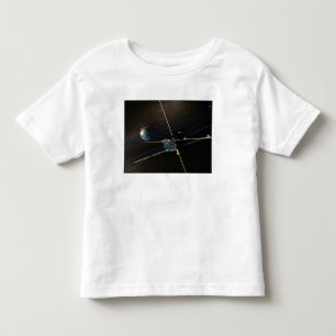 Das fünf THEMIS Raumfahrzeug in der Bahn Kleinkind T-shirt